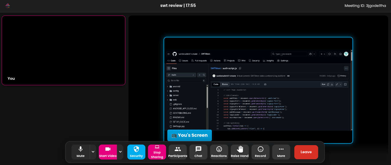 SWTMeet Abstract Graphic